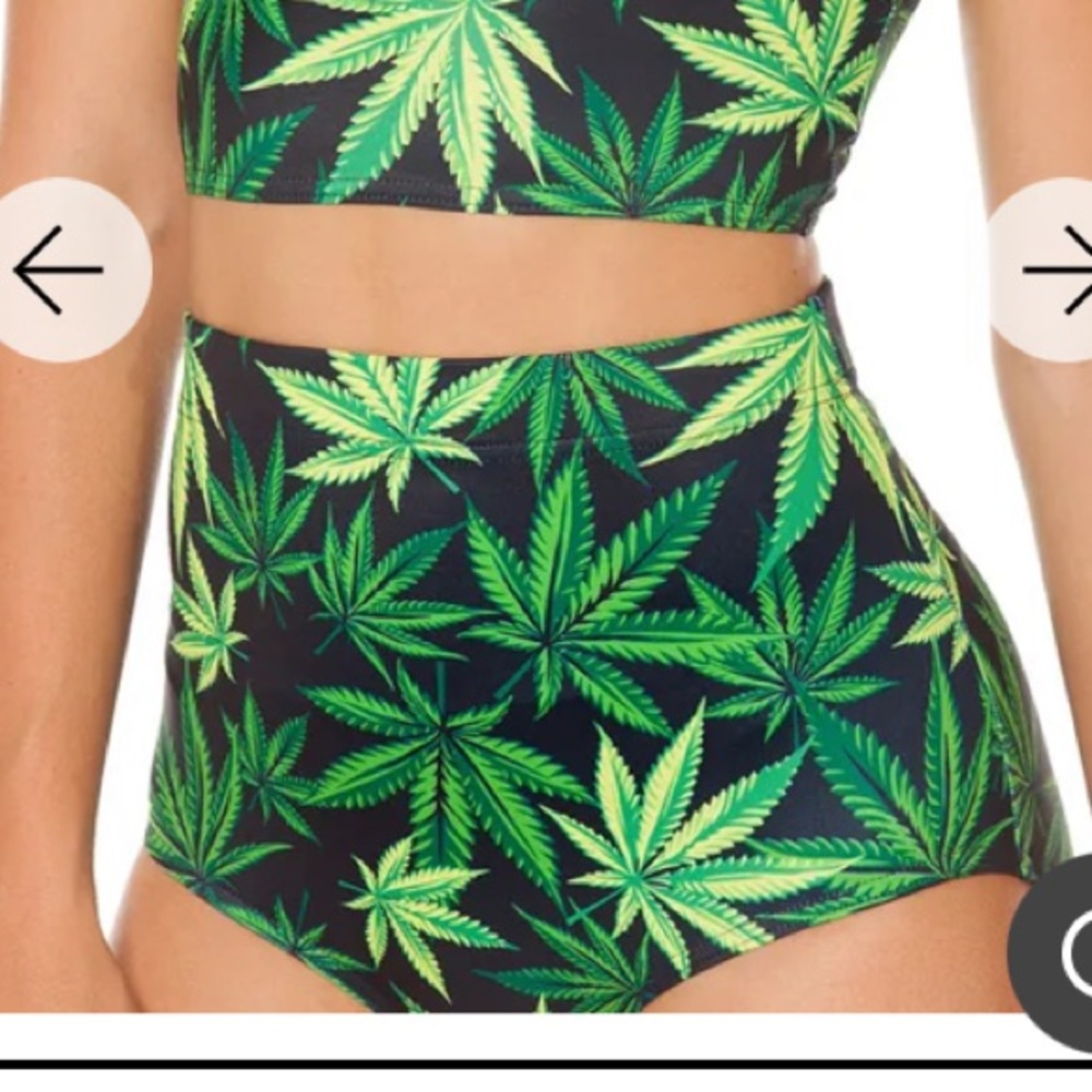 MUSEUM PIECE Blackmilk Whoa Dude Nana Suit BOTTOMS ONLY size large